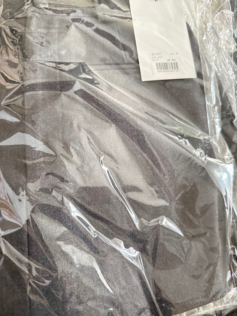 スカート melt the lady back pleats skirt grey