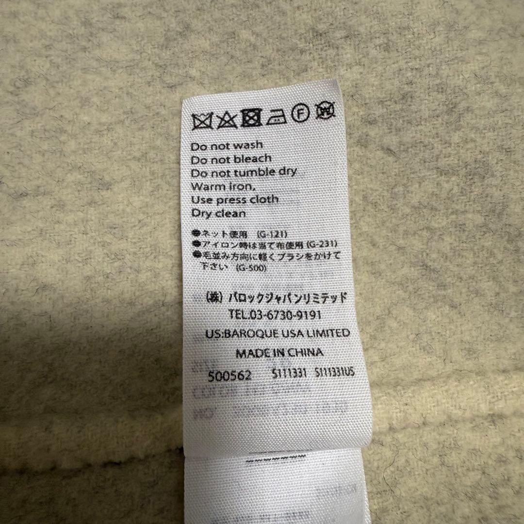 【極美品✨】エンフォルド ウールソフトリバーノーカラーコート ダブルフェイス