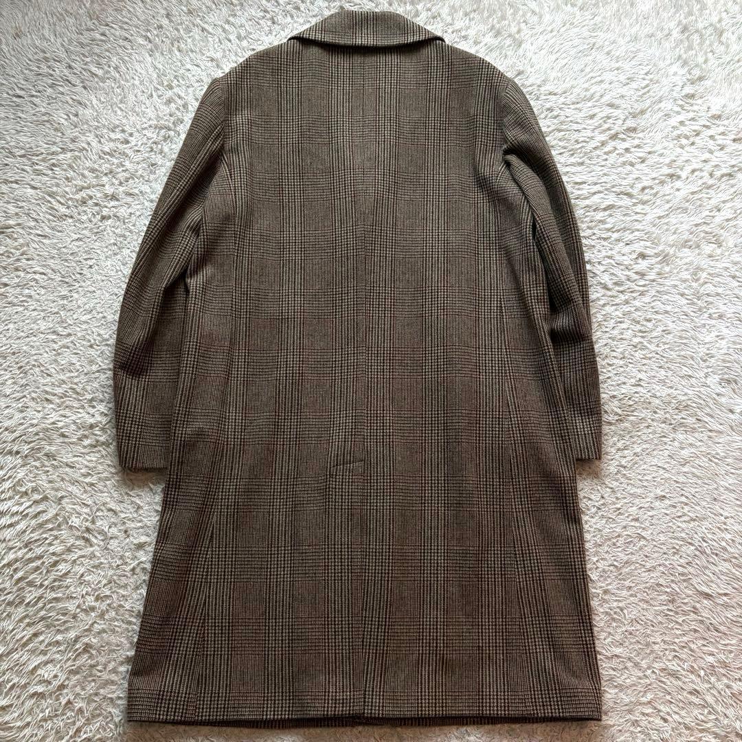 ★希少 XLサイズ★ ZARA チェスターコート ツイード グレンチェック