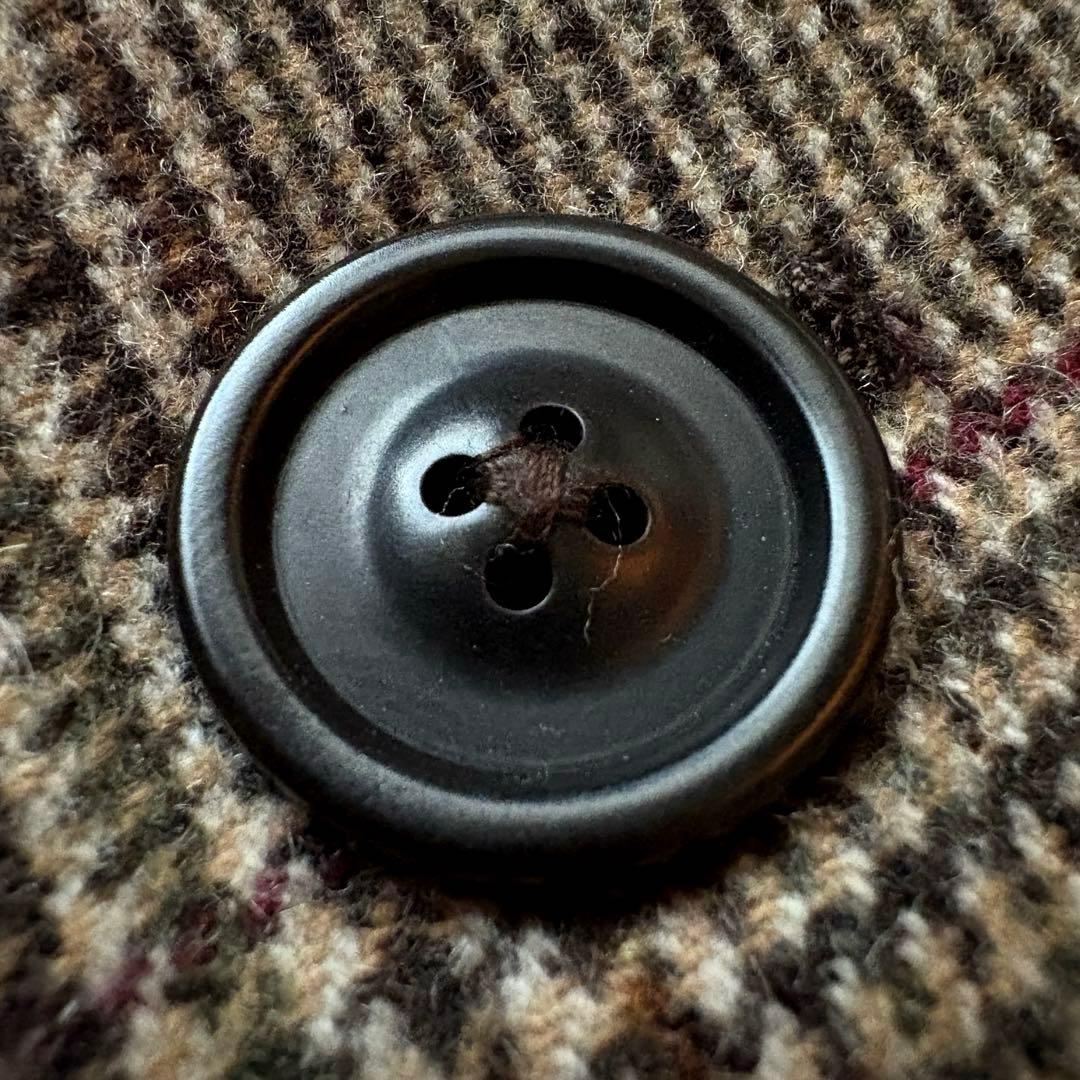 ★希少 XLサイズ★ ZARA チェスターコート ツイード グレンチェック