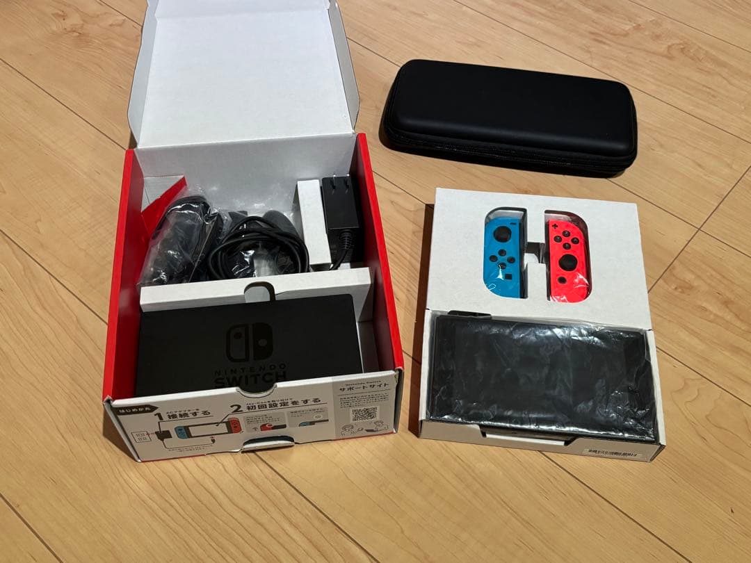 ニンテンドースイッチ Nintendo Switch ネオンレッド 美品