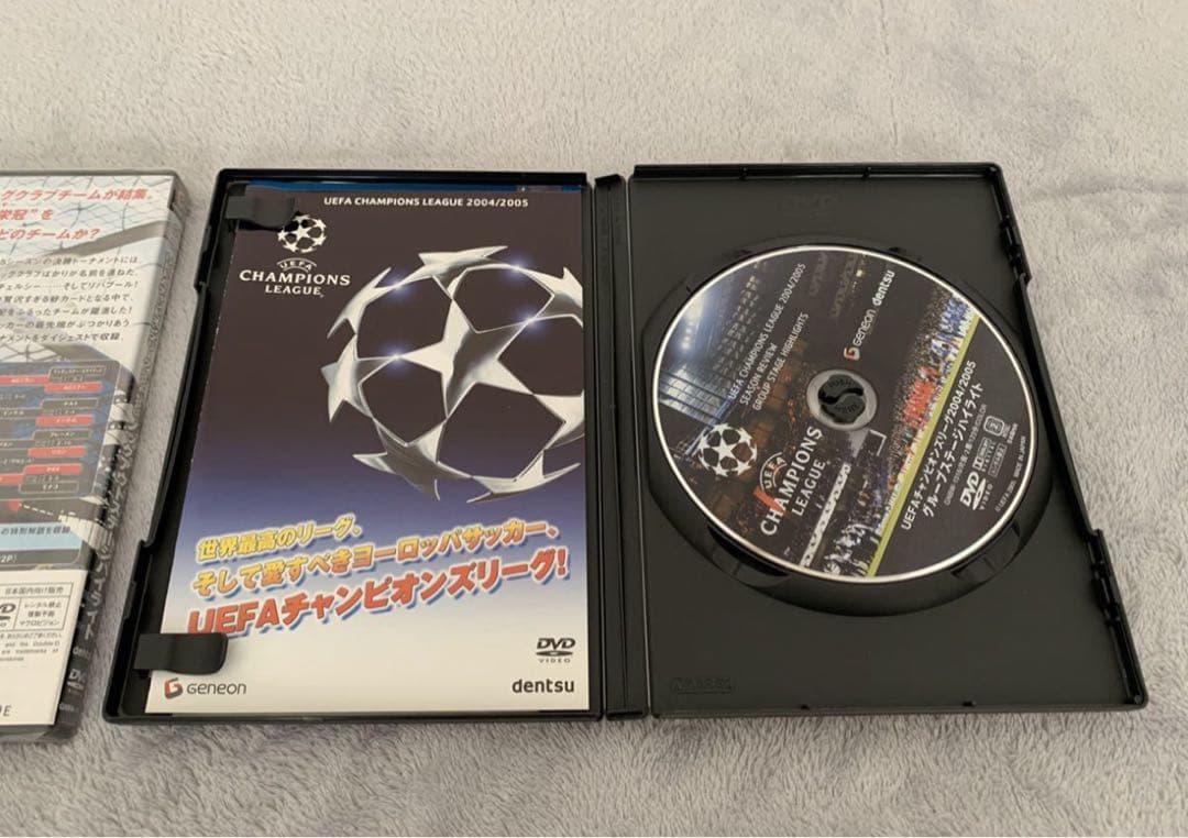 UEFA チャンピオンズリーグ DVD 14枚セット(うち新品7枚)バラ売り不可
