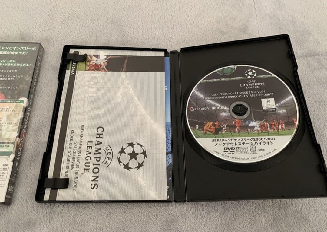 UEFA チャンピオンズリーグ DVD 14枚セット(うち新品7枚)バラ売り不可