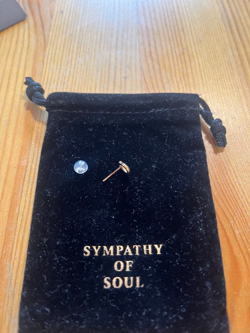 SYMPATHY OF SOUL 18k ピアス　シンパシーオブソウル