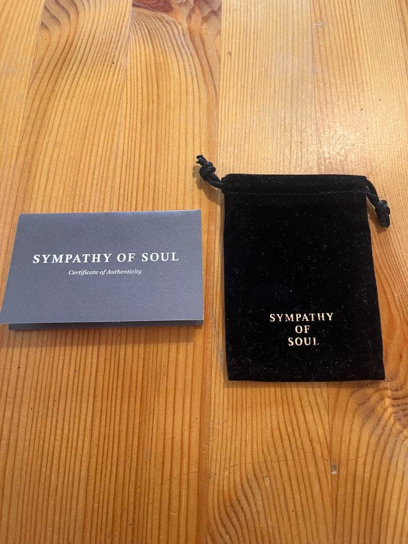 SYMPATHY OF SOUL 18k ピアス　シンパシーオブソウル