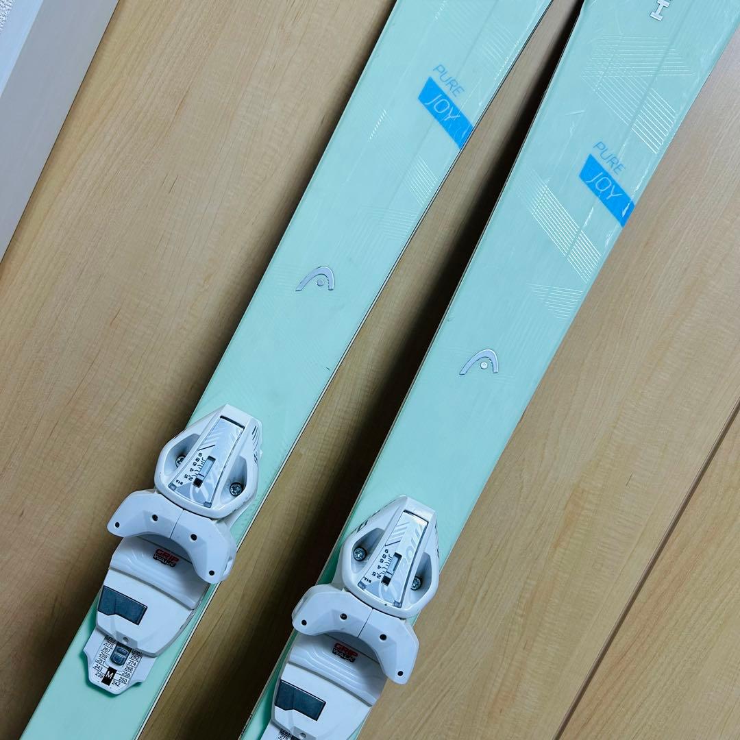 【美品】HEAD PURE JOY ミントグリーン　GRAHENE 148cm