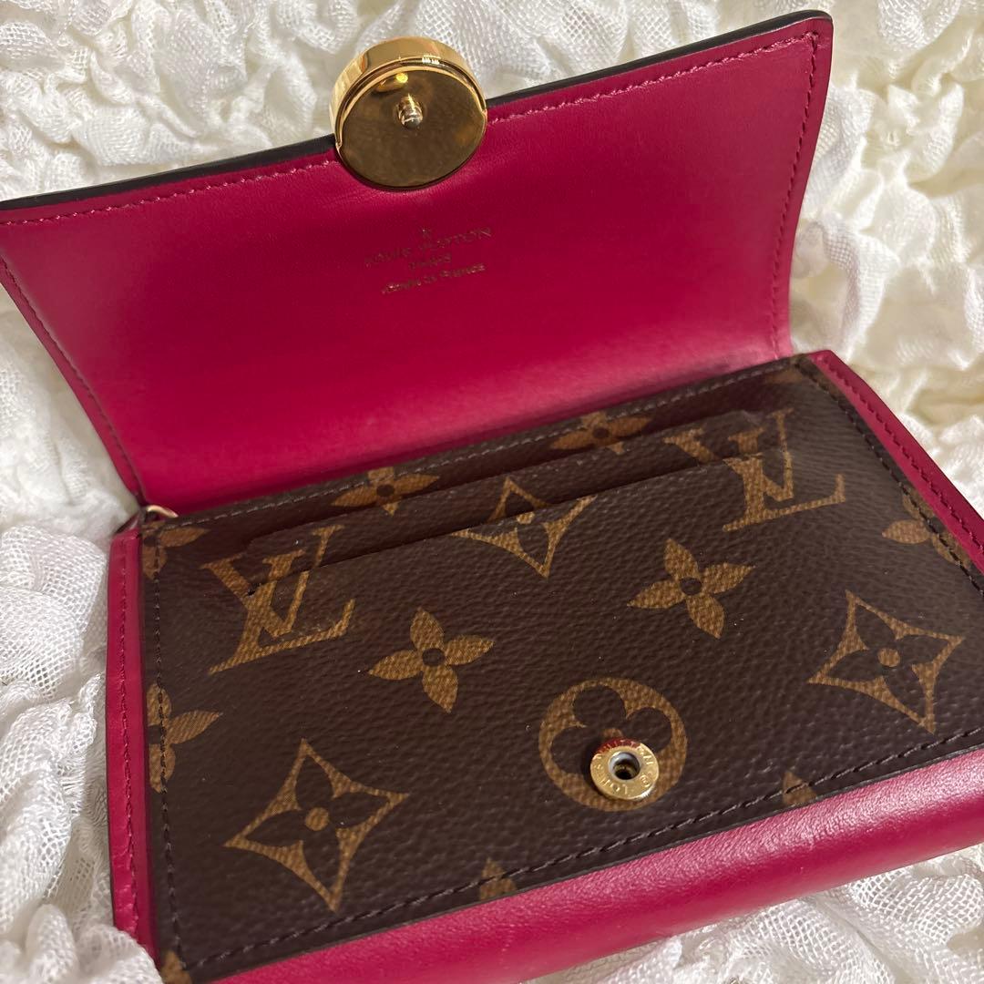 ＊ルイ・ヴィトン財布 モノグラム ポルトフォイユフロール