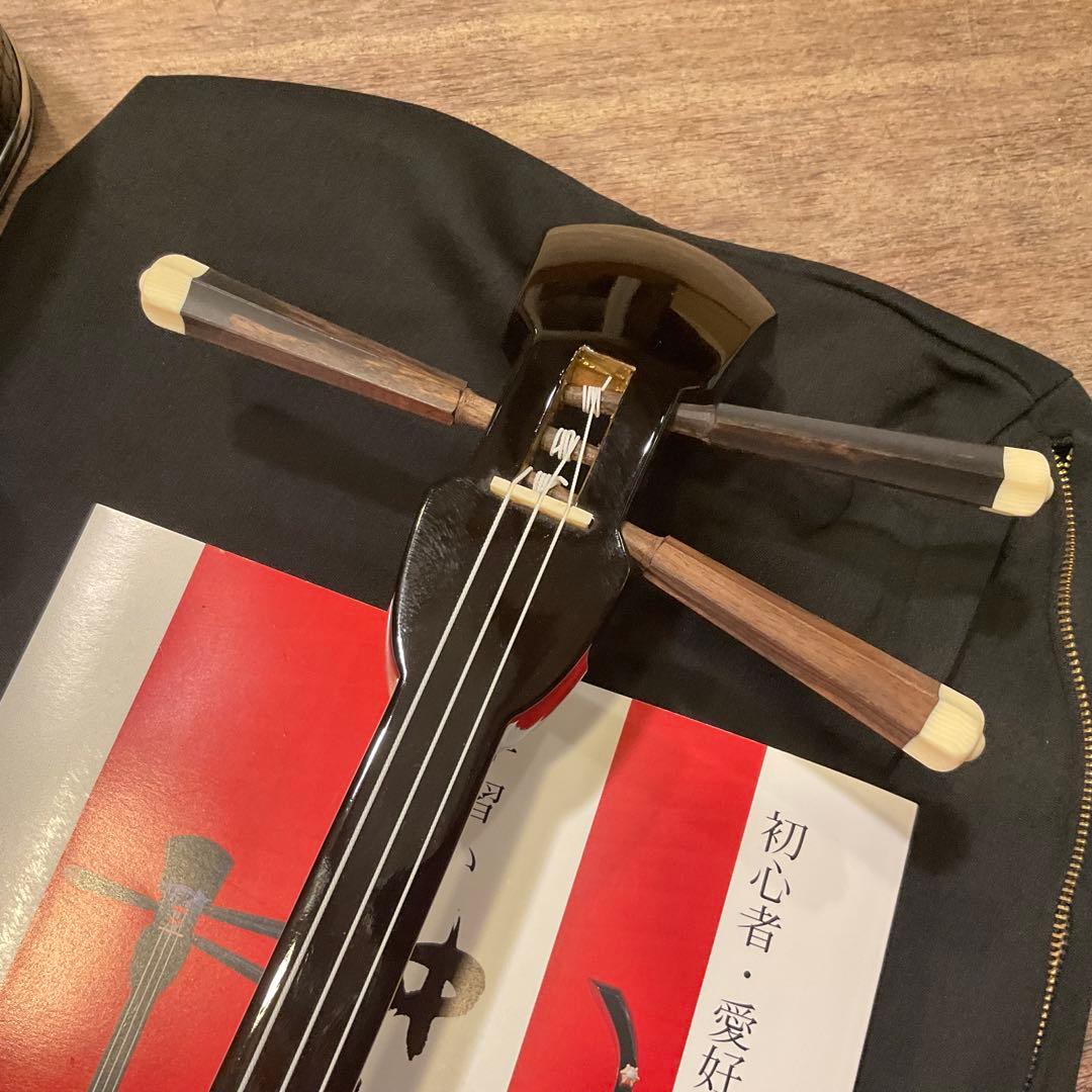 極美品！未使用級！三線さんしん(沖縄三線)本皮強化張り