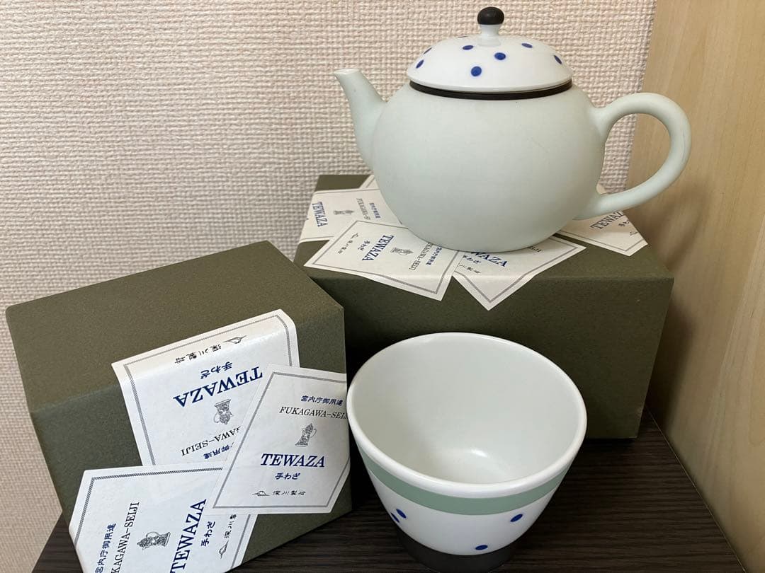 深川製磁　ドット　ポッドピッコロセット