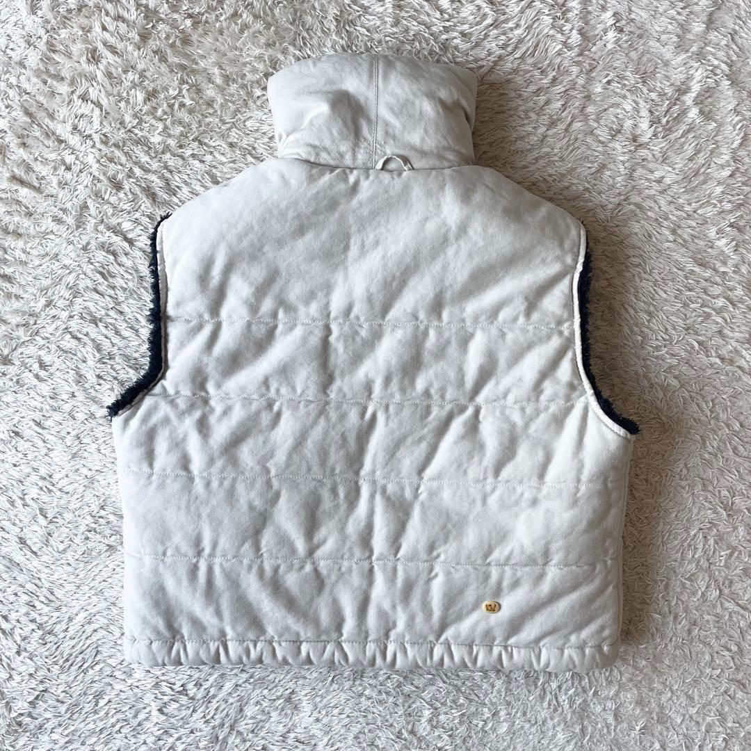 45R 極美品 サテンキルトの908オーシャンベスト 1 定価6.5万円