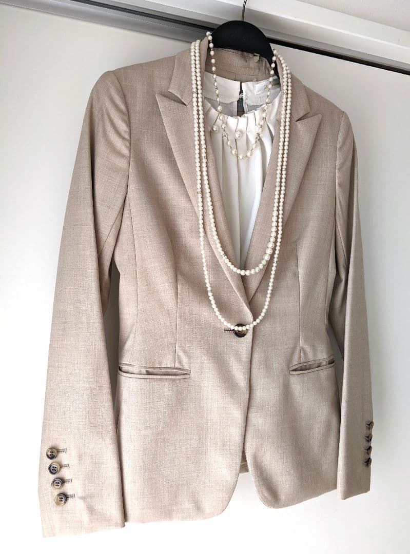 極美品【Theory luxe】セオリー　テーラードジャケット　ロロピアーナ　S