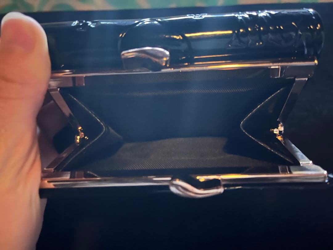 Vivienne Westwood ブラック 三つ折り財布