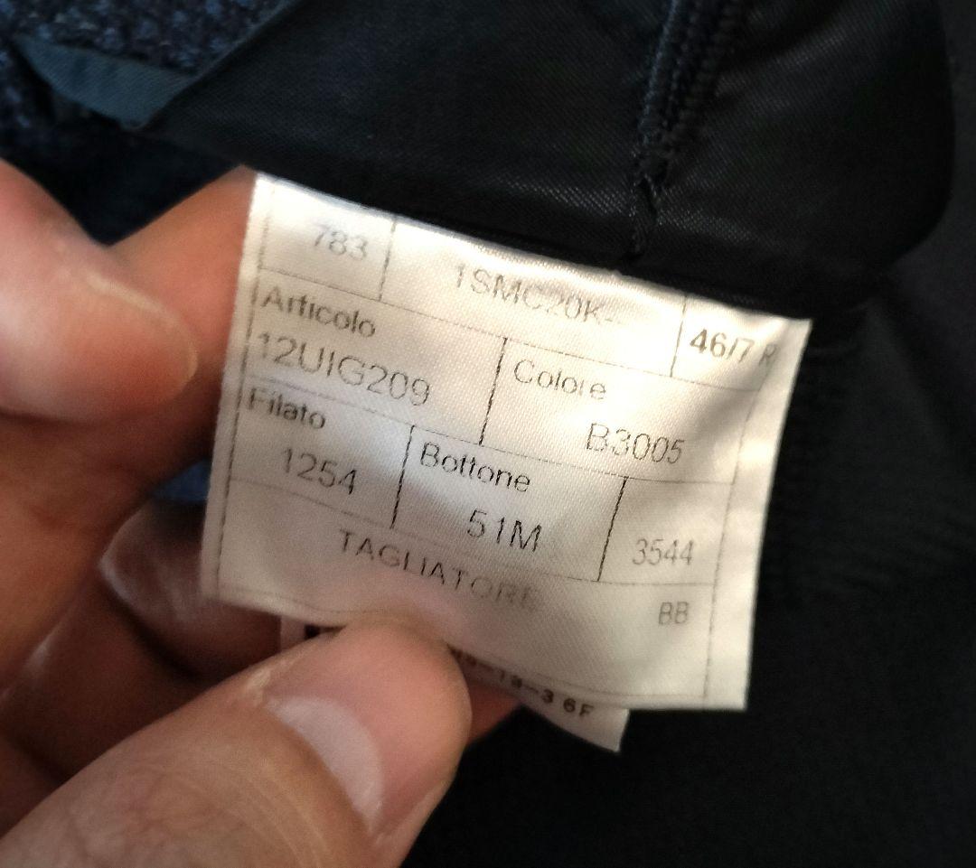 TAGLIATORE 46 モンテカルロ 極美品 ネイビー ダブル ジャケット