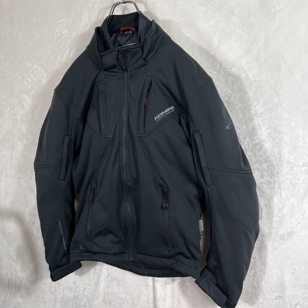 春之助KOMINE コミネ 背中 胸 肘 プロテクター付 インナーダウン付