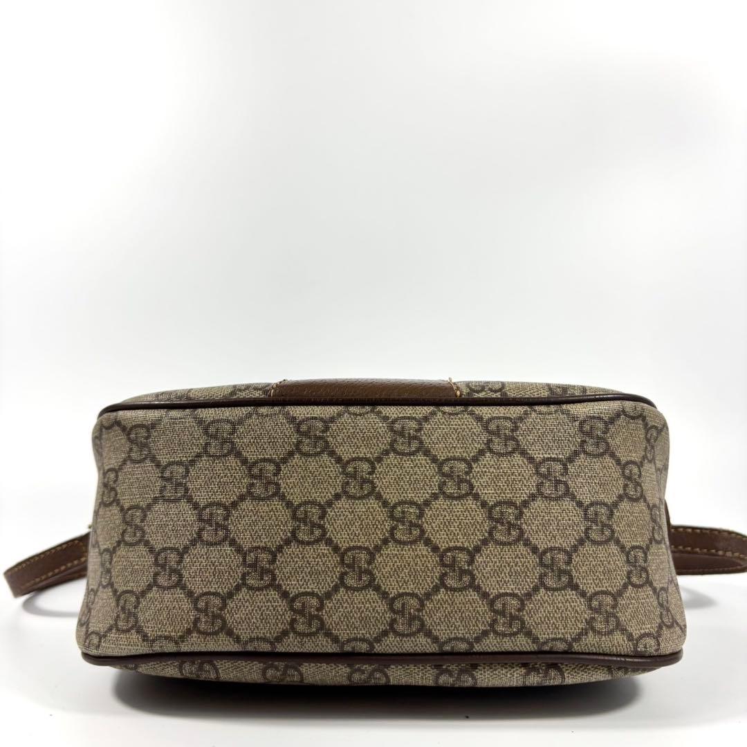 ✨極美品✨グッチ ショルダーバッグ シェリーライン GG インターロッキング 茶