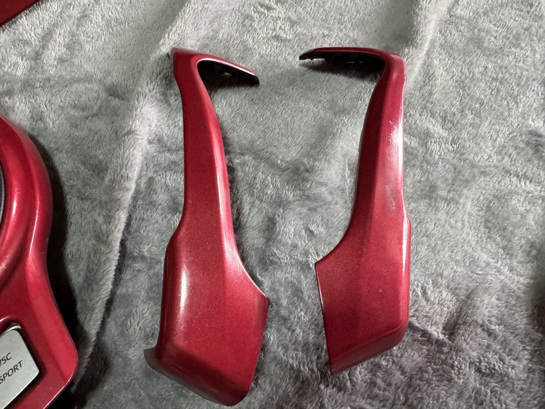 86 ZN6 室内パネル一式 赤 一部剥げあり