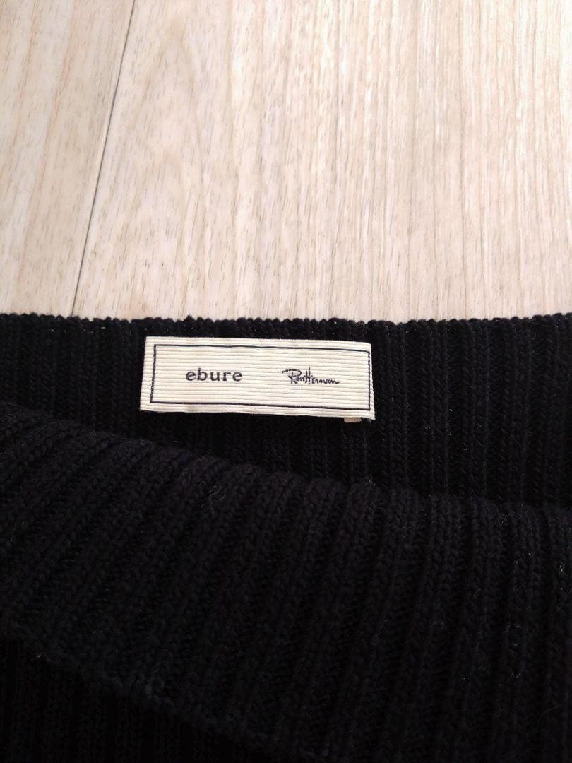 RH×ebure Clear cotton Middle Gauge Knit