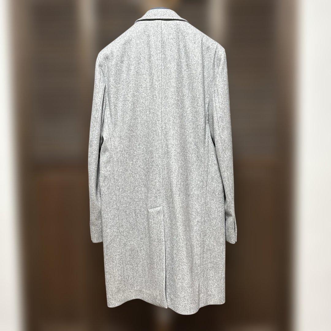 【新品】BOGLIOLI チェスターコート　色 グレー　サイズ 48