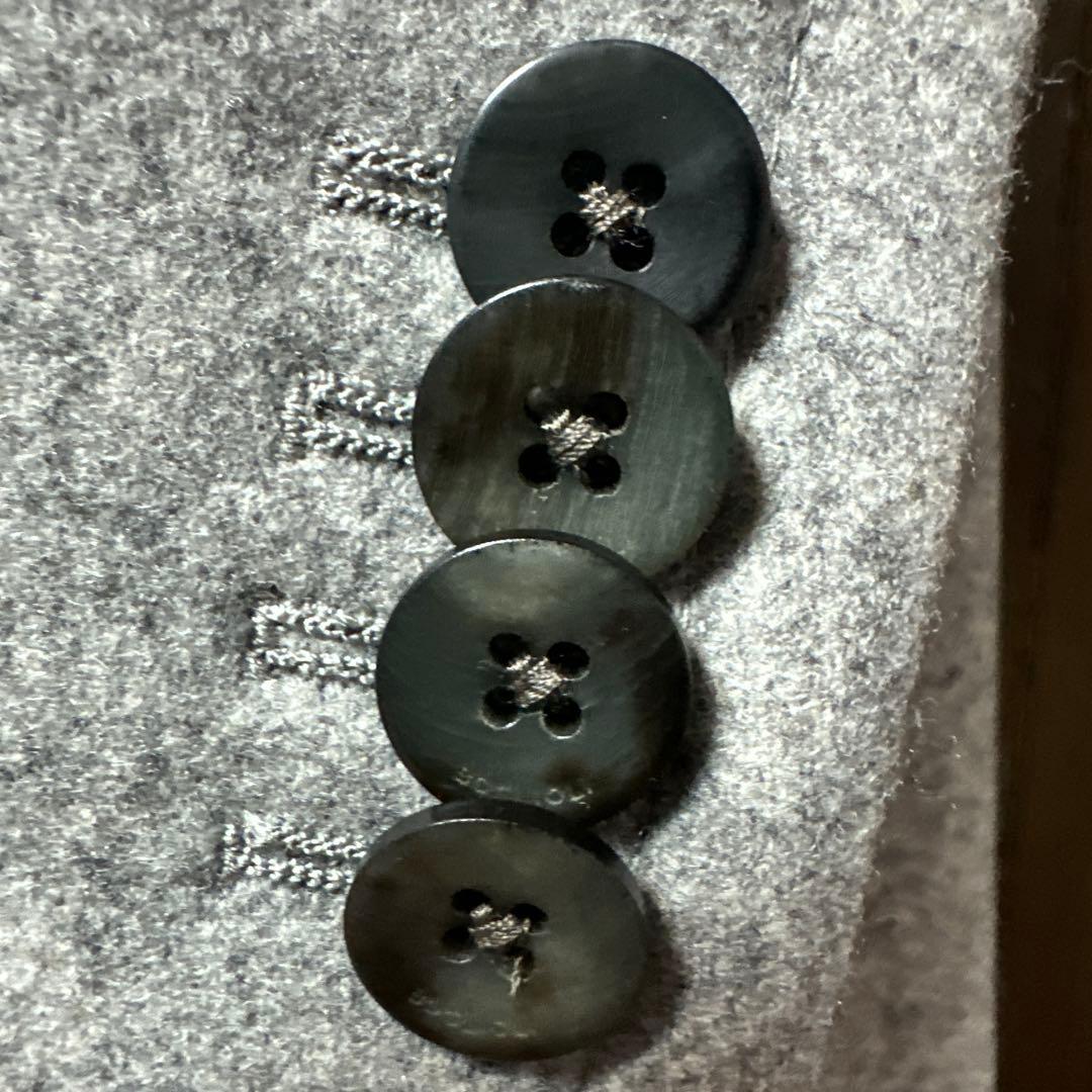 【新品】BOGLIOLI チェスターコート　色 グレー　サイズ 48