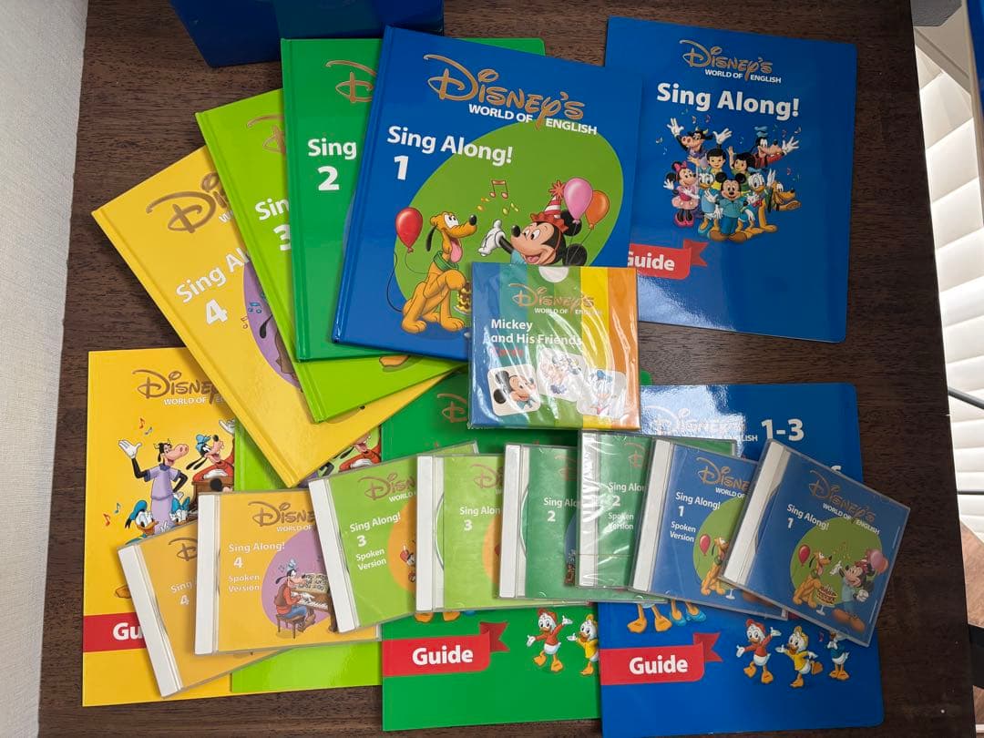 【美品】ディズニー英語システム シングアロング　セット(正規品)新子役