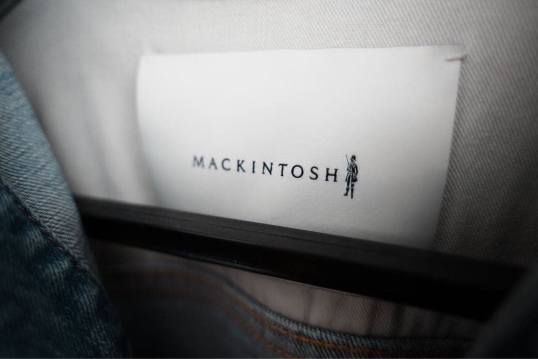 マッキントッシュ　デニムジャケット　ダメージ加工