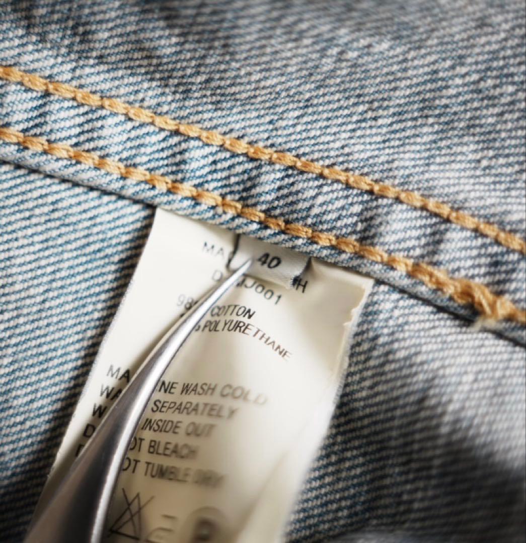 マッキントッシュ　デニムジャケット　ダメージ加工