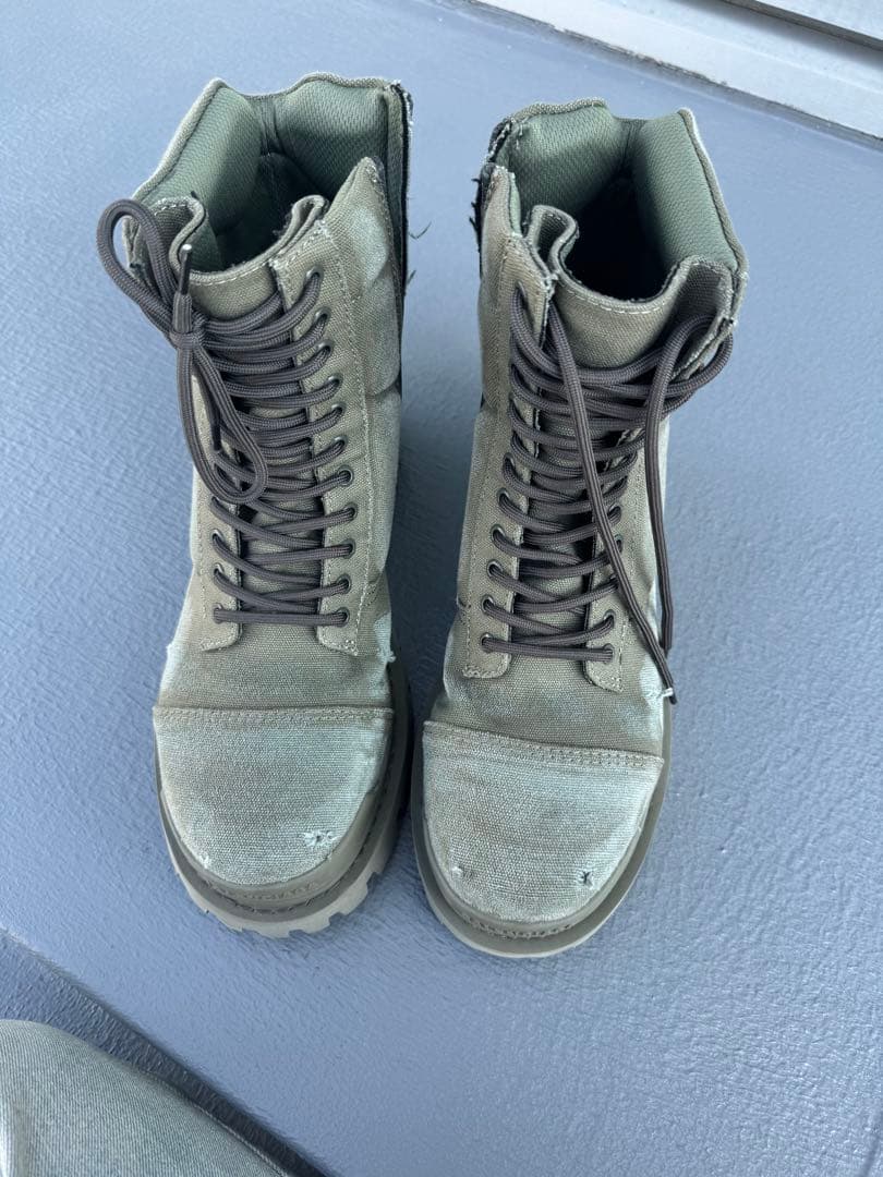 個人装備 BALENCIAGA combat strike Boots