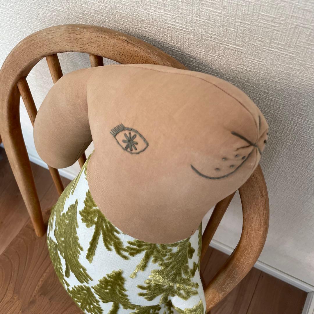 うさぎクッション ミナペルホネン