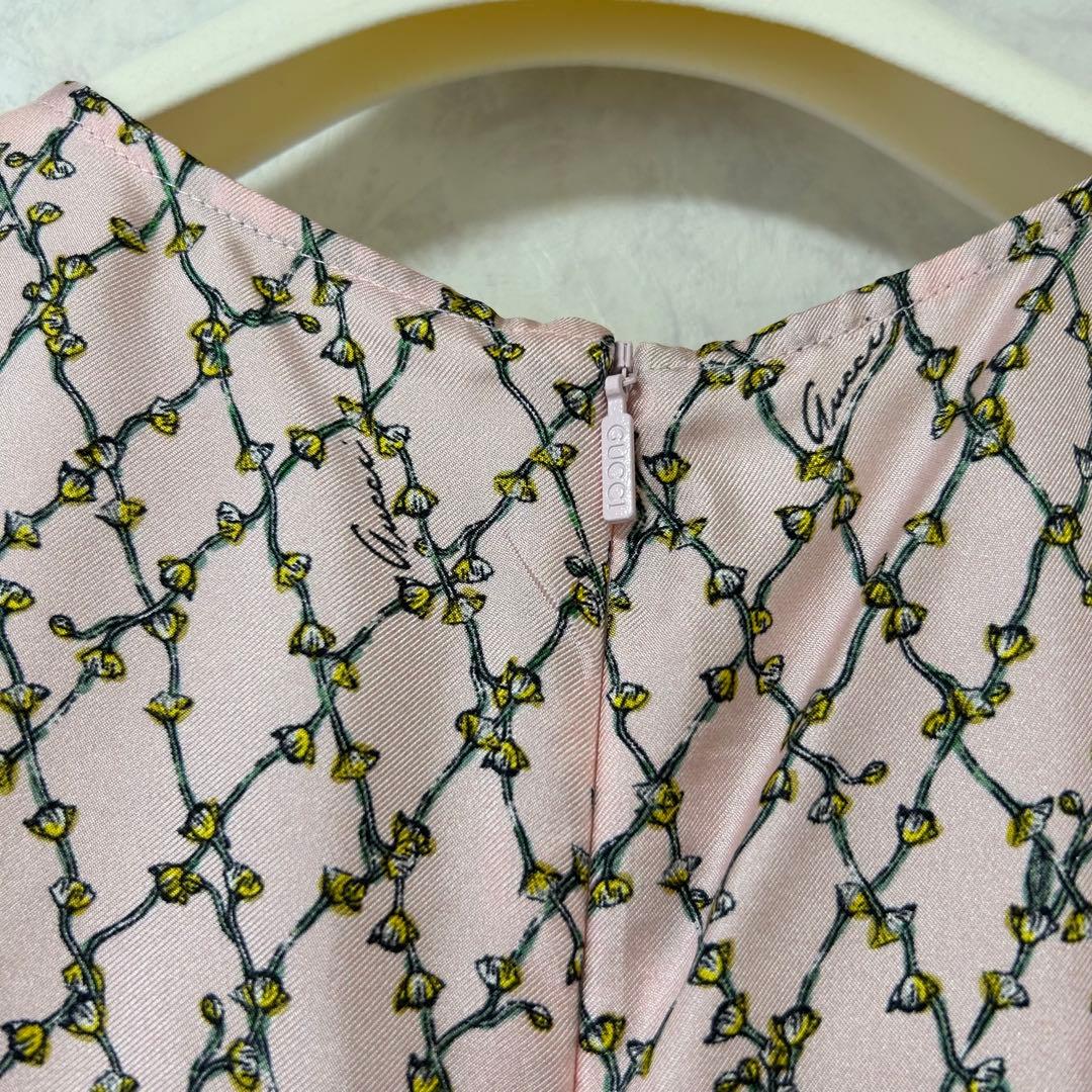 【超希少】GUCCI ヒグチユウコ ノースリーブ ブラウス 12 〔チルドレン〕