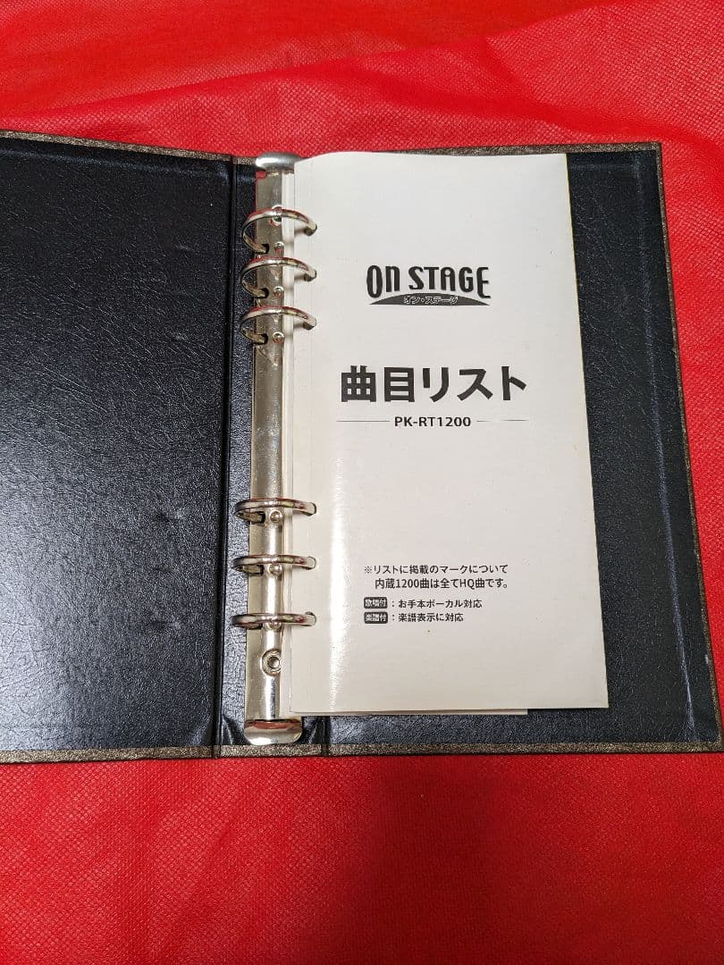 ON STAGE オンステージ パーソナルカラオケ PK-RT1200 家庭用