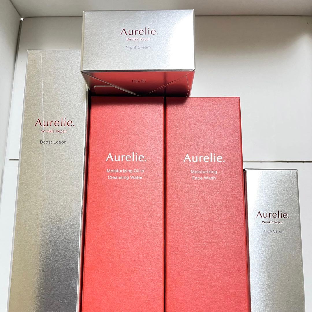 Aurelie プレミアムエイジングケア 5点セット オレリー MEGUMI