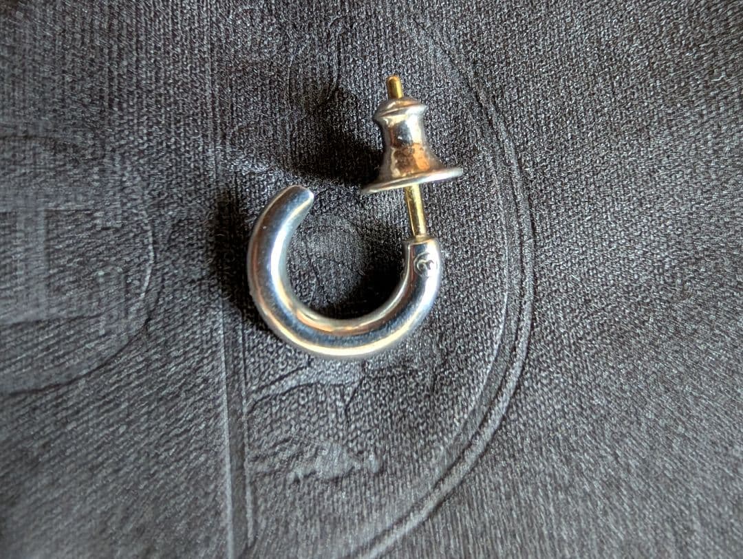 キャリアリング【片耳用】藤原ヒロシ コラボ ピアス HF 001