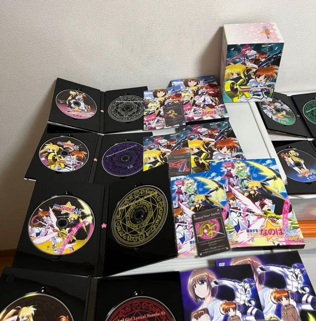 魔法少女リリカルなのはdvd、A's Vol.1〜6 初回限定版セット