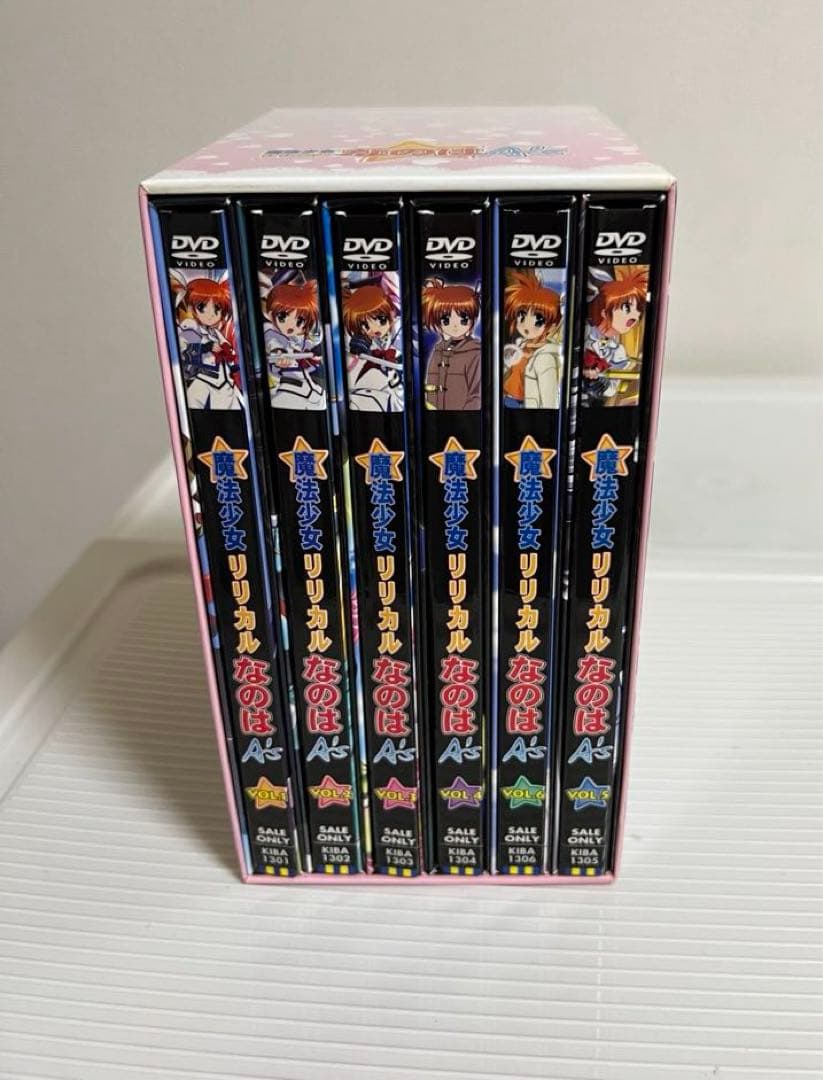 魔法少女リリカルなのはdvd、A's Vol.1〜6 初回限定版セット