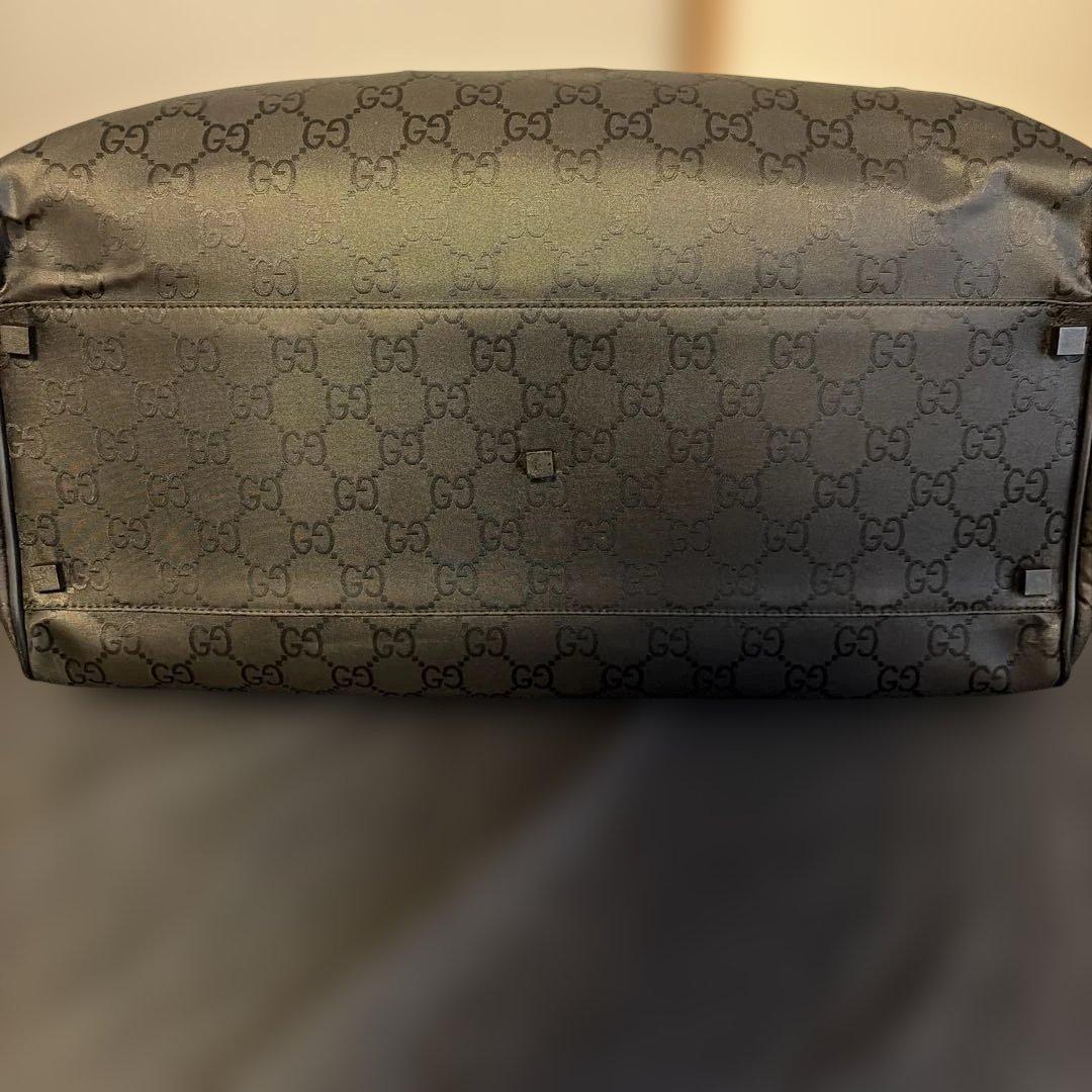 【美品】GUCCI グッチ ボストンバッグ GG柄