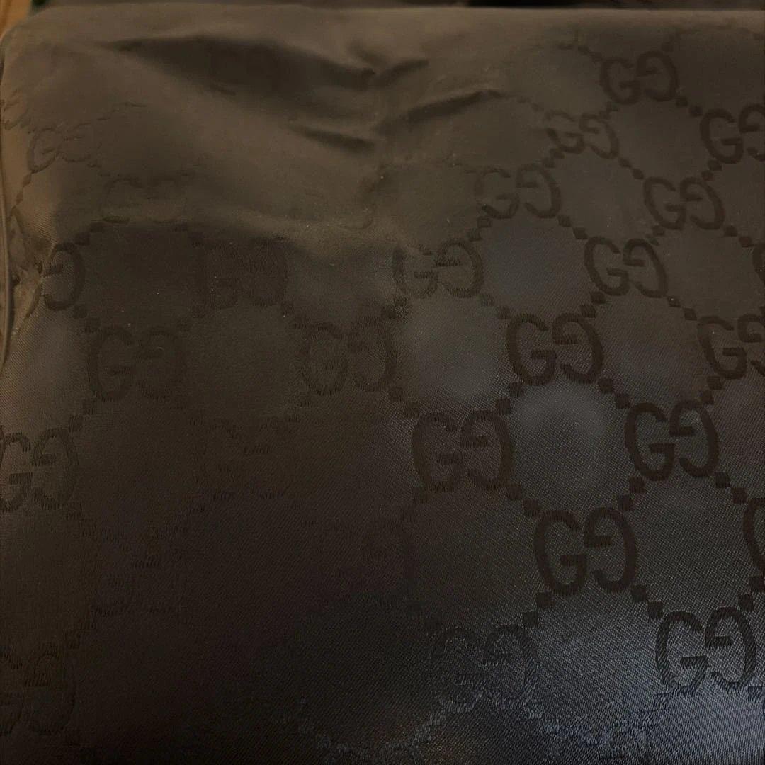 【美品】GUCCI グッチ ボストンバッグ GG柄