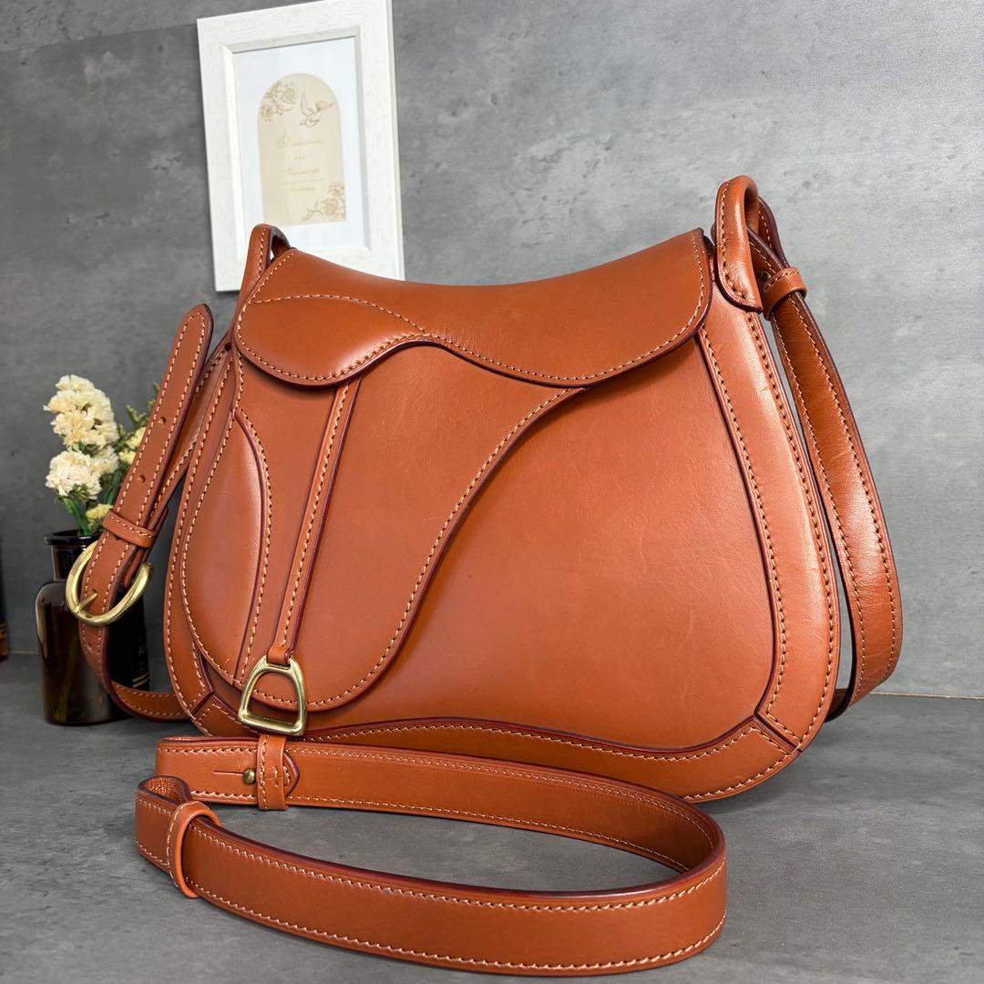 【美品】ITAGAKI 2way ショルダーバッグ 鞍 本革 替えベルト付き