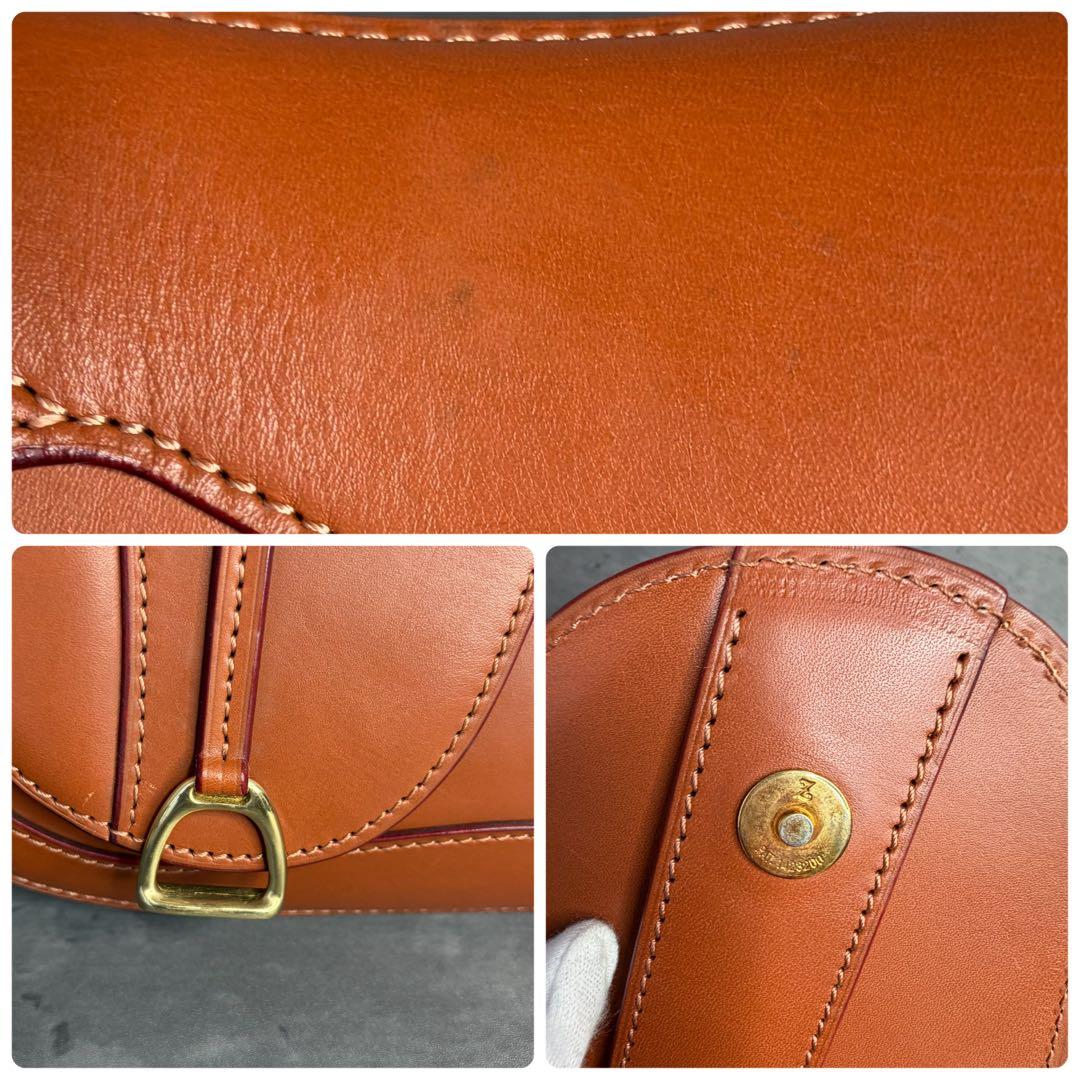 【美品】ITAGAKI 2way ショルダーバッグ 鞍 本革 替えベルト付き