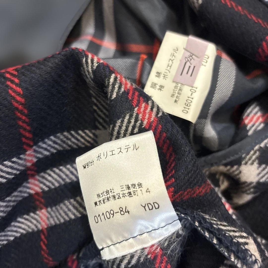 バーバリーBURBERRY ステンカラーコート トレンチコート ネイビー