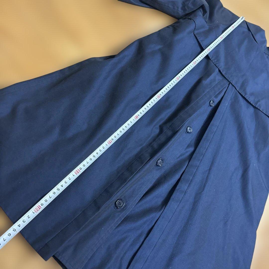 バーバリーBURBERRY ステンカラーコート トレンチコート ネイビー