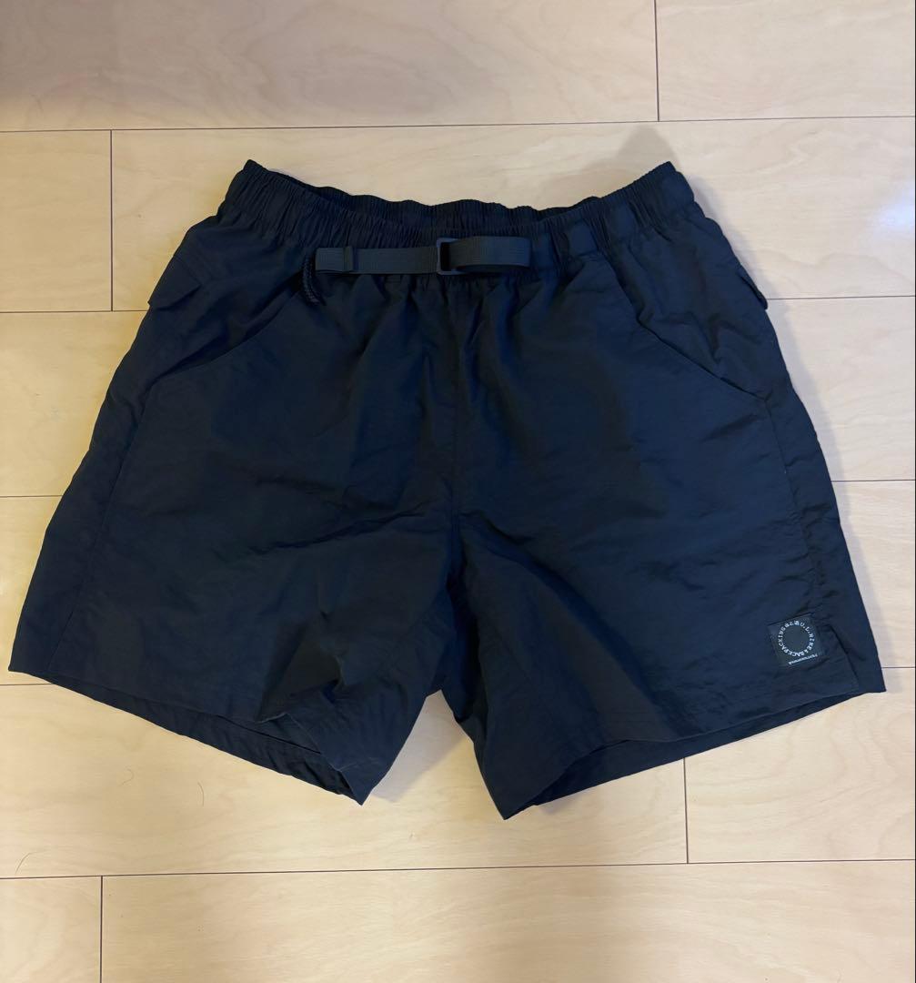 【新品未使用】山と道/5pocket shorts/ブラック/メンズＬ