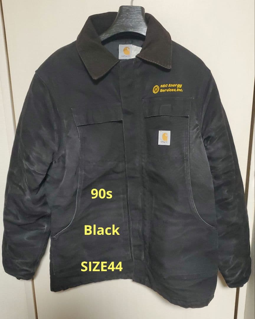 Carhartt ブラック トラディショナルコート 44