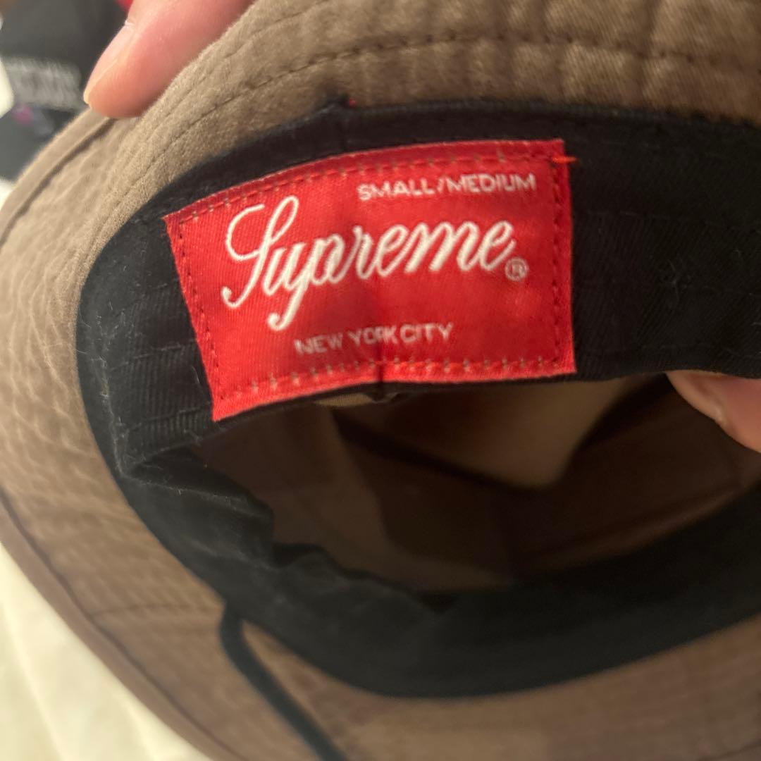 Supreme バケットハット ブラウン S/M
