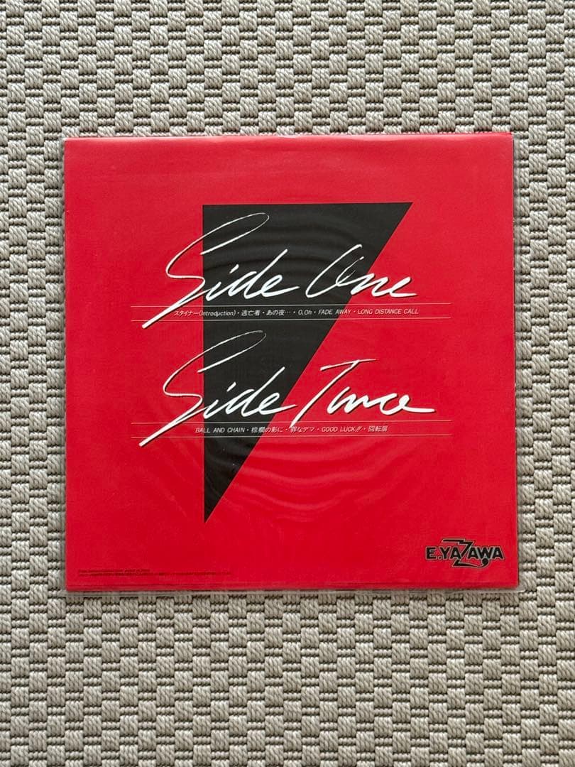 期間限定おまけ付き(タワレコA4ステッカー)♪矢沢永吉 レコード8枚おまとめ