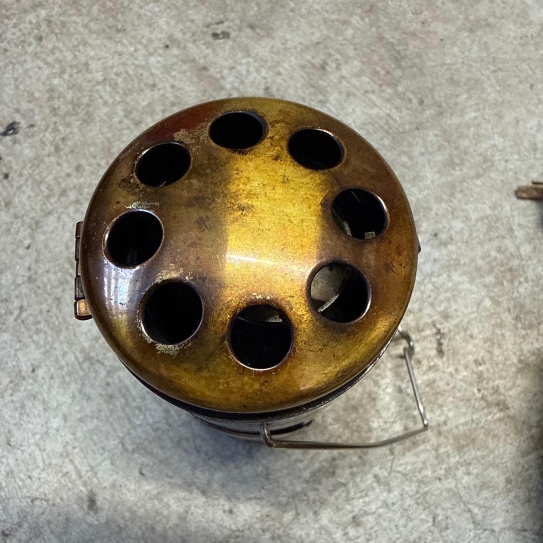 美品 BIG OAK ビッグオーク キャンドルランタン 真鍮 初期型 ビンテージ