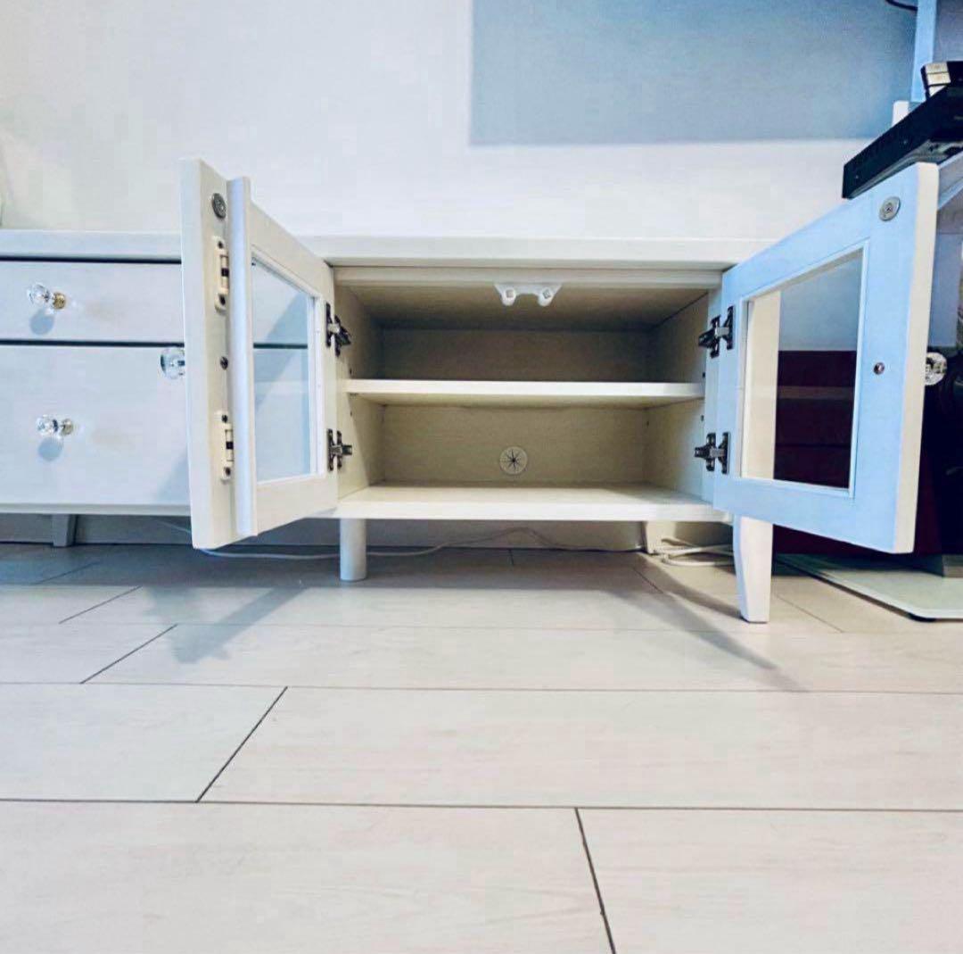 750【幅120完成品発送✴︎送料込】￥79,800／フランフラン風シャビーシック