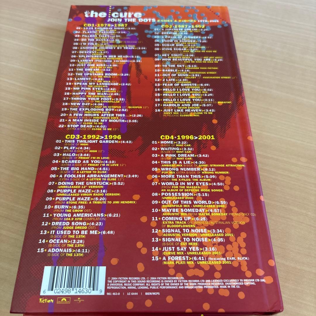 The Cure Join the Dots 4枚組 CD