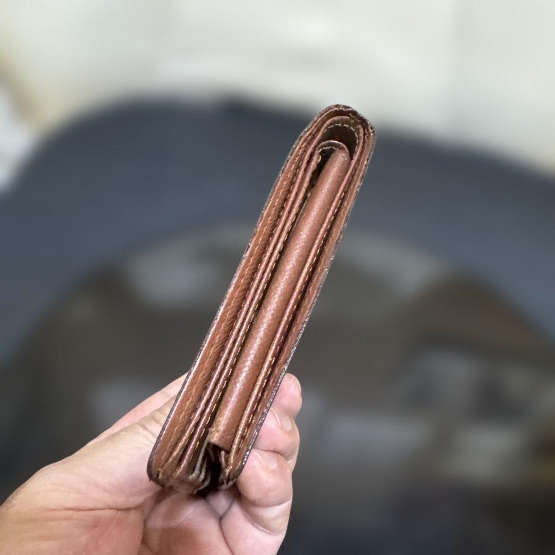 ⑨☆在庫SALE/優良品☆モノグラム♪マルコ☆2つ折り財布★ポケットあり