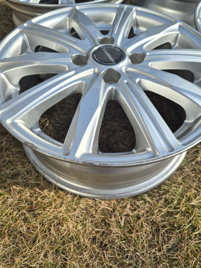 15インチホイール　 シルバー 4本セット
