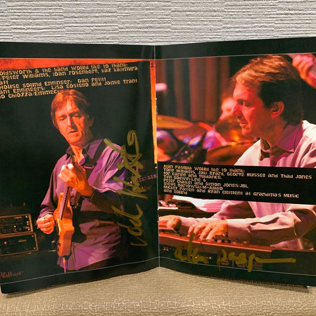 【DVD】直筆サイン入り アランホールズワース ライヴ アット ザ ヨシズ